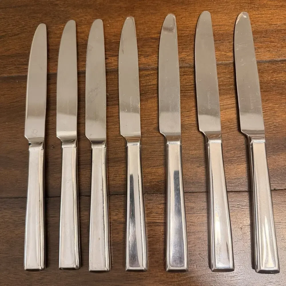 Villeroy Boch VICTOR Dinner Knives Solid (Set of 7) Stainless Vietnam 9